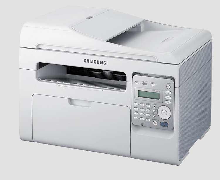 三星黑白激光打印机一体机scx-3405fw三星打印机无线打印 复印 扫描